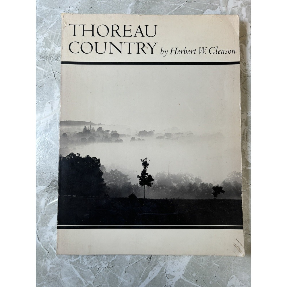 Thoreau Country Book and Original Note to Editor 1975 Works of H. D. Thoreau